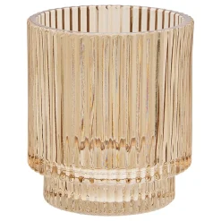 Vaso lavabo SOLIS ámbar de vidrio