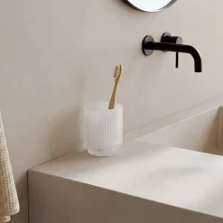 Vaso lavabo SOLIS transparente de vidrio
