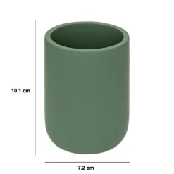 Vaso para cepillo de dientes DUO verde