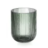Vaso Rayas Verde 27Cl