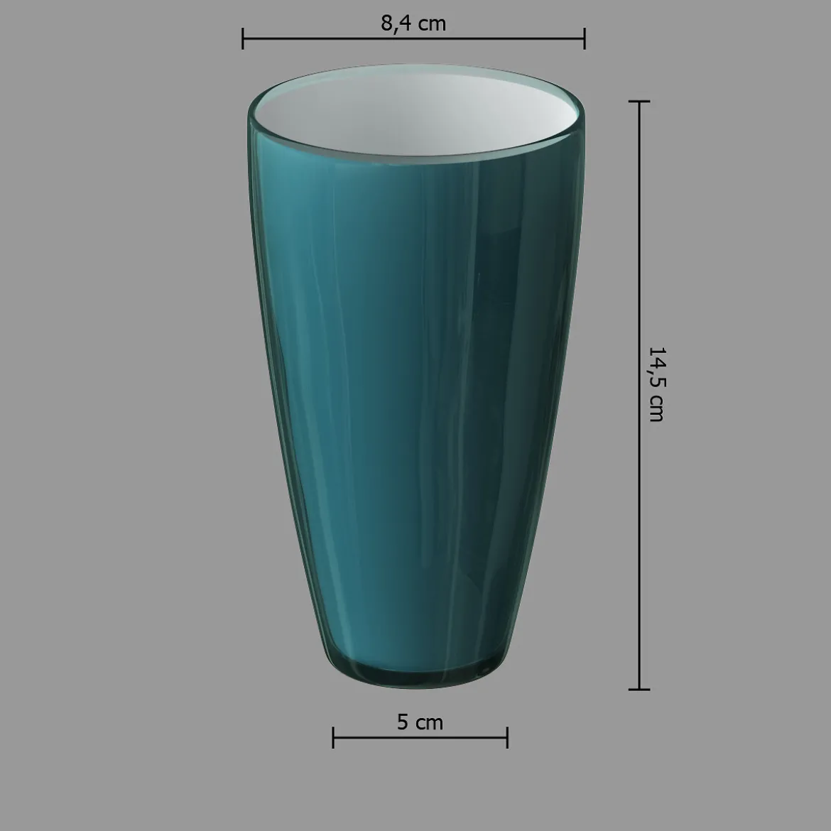 Vaso Square Azul