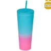Vaso térmico con pajita 70cl