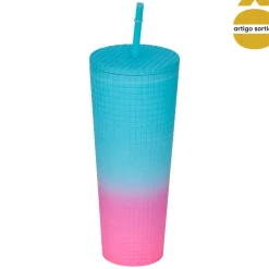 Vaso térmico con pajita 70cl
