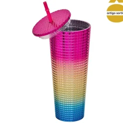 Vaso térmico con pajita 70cl
