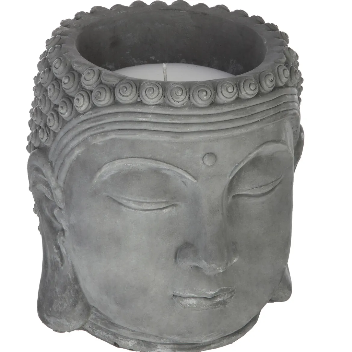 Vela Citronela En Buda De Cemento 900G
