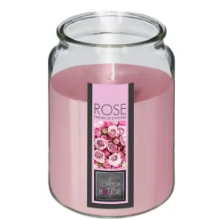 Vela En Tarro C/Tapa Aroma Rosas 510G