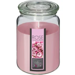Vela En Tarro C/Tapa Aroma Rosas 510G