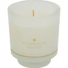 Vela Flor Lino Vaso De Vidrio Ilae 225G