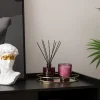 Vela Madera Higuera Vaso De Vidrio Ilae 225G