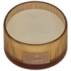 Vela ámbar en vaso de vidrio ALBIE 635g