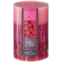 Vela Perfumada Aroma Frambuesa 7x10Cm