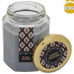 Vela perfumada en botella de vidrio LIT