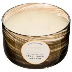 Vela perfumada en tarro de vidrio TONKA