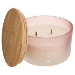 Vela perfumada en tarro de vidrio SANA