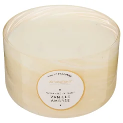 Vela perfumada en tarro de vidrio