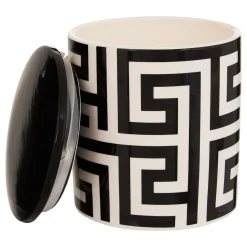 Vela perfumada en vaso de cerámica