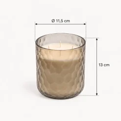 Vela perfumada en vaso de vidrio CED 1Kg