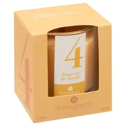 Vela perfumada en vaso de vidrio NUMIA 180g