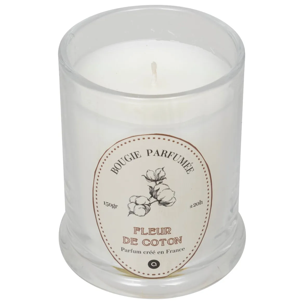 Vela perfumada HAPO flor de algodón 150gr