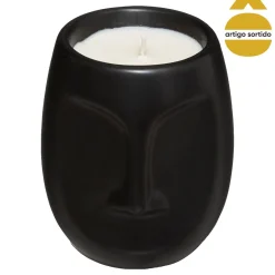 Vela Perfumada Maya 80G Con Portavelas