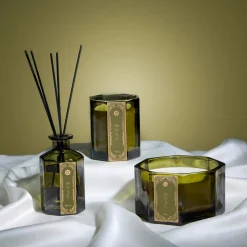 Vela perfumada MUSC de vidrio 430G