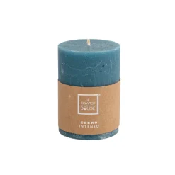 Vela Perfumada Pilar De Cedro 10cm