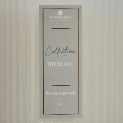 Vela perfumada vaso de vidrio ALBIE thé blanc