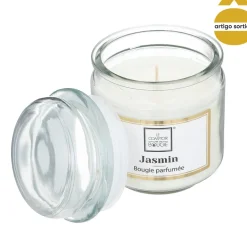 Vela perfumada vaso de vidrio