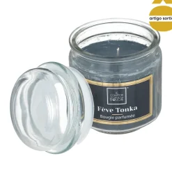 Vela perfumada vaso de vidrio