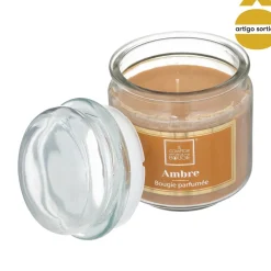Vela perfumada vaso de vidrio