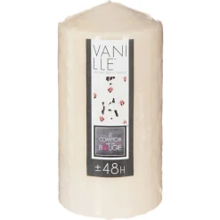Vela Pilar Aroma Vainilla 395G 7x14Cm