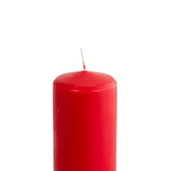 Vela Pilar Basic Roja 7.3x19Cm