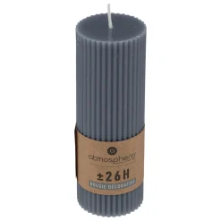 Vela Pilar Demir De Rayas Azul 14cm