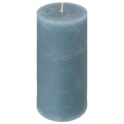 Vela Pilar Olia Azul 14cm