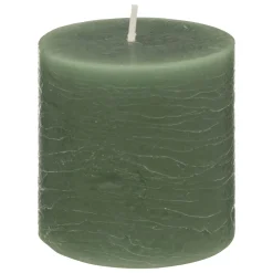 Vela Pilar Olia Verde 7cm