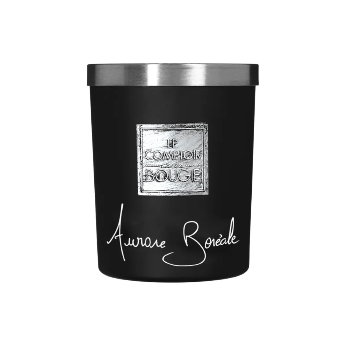 Vela Vaso Aurora Boreal 490G 10x12.5Cm