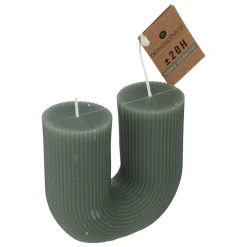 Vela Verde Forma De U Demi