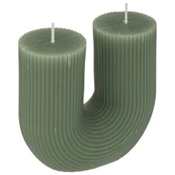 Vela Verde Forma De U Demi
