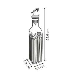 Vinagrera/aceitera ARCHE de vidrio 0,5L