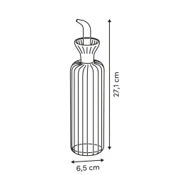 Vinagrera/Aceitera HARMONY de vidrio 0,5L