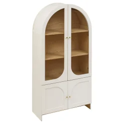 Vitrina BLOOMY marfil 180cm