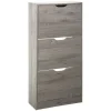 Zapatero C/3 Cajones 60x23.3x119.5Cm