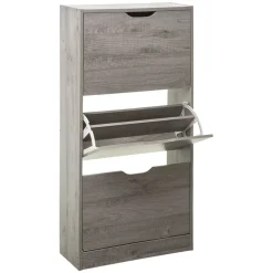 Zapatero C/3 Cajones 60x23.3x119.5Cm