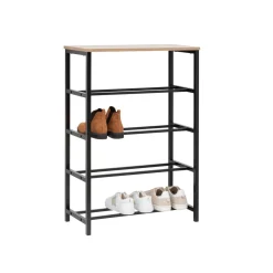 Zapatero Con 4 Estantes 63x30x90.5Cm