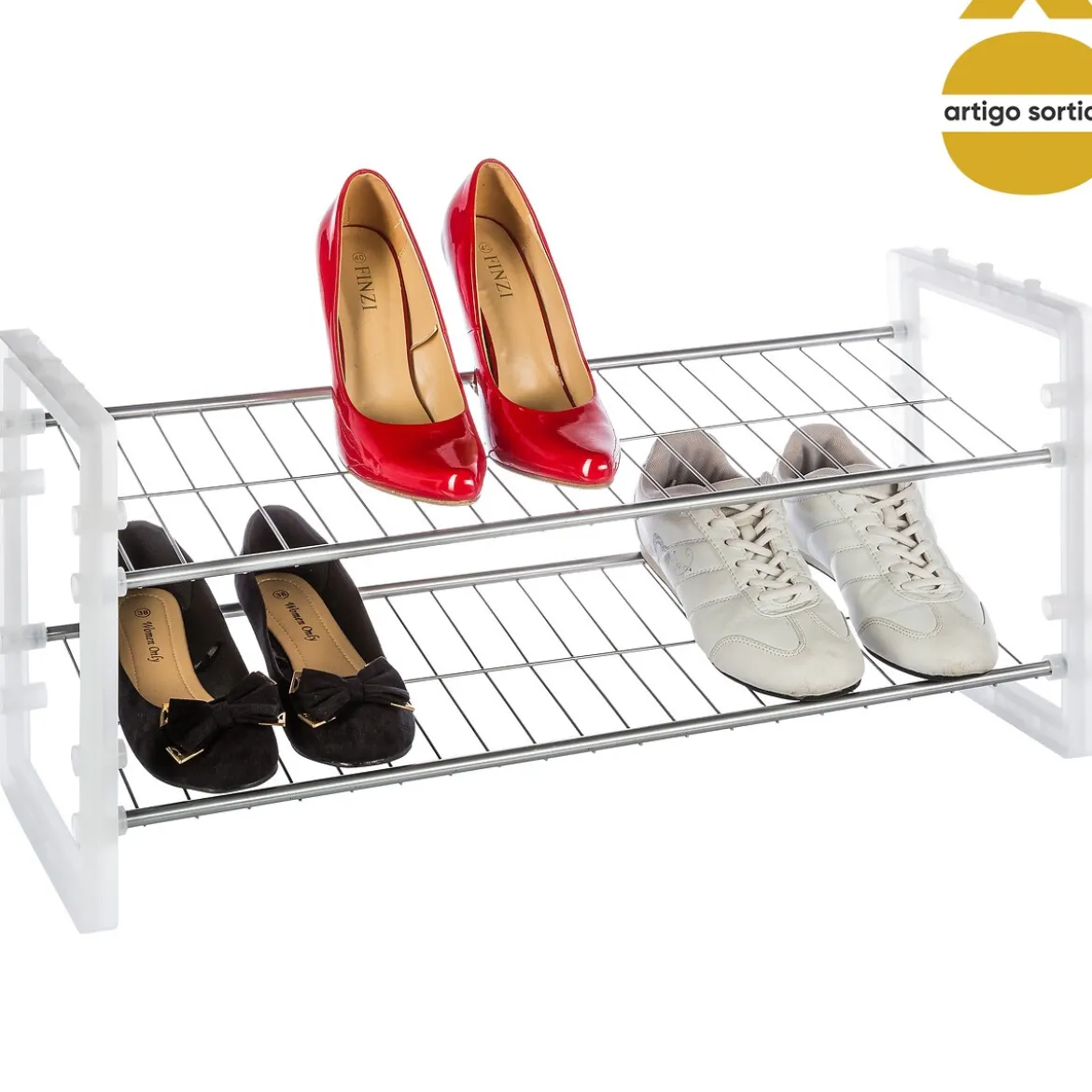 Zapatero Metálico Apilable