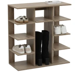 Zapatero MODULY de MDF natural