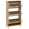 Zapatero TASSO beige de mdf